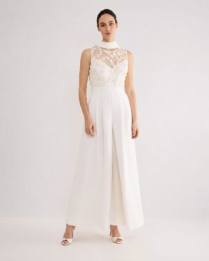 Ivory Bridal Jumpsuit