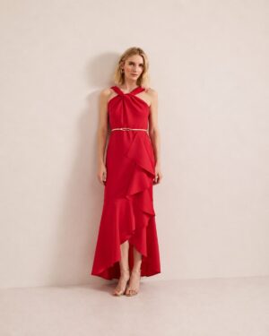 Cross Front Maxi Dress